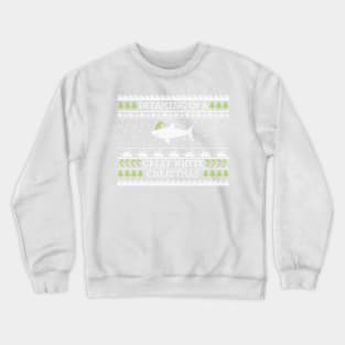 Great White Christmas Ugly Sweater Crewneck Sweatshirt